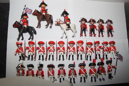 Playmobil soldats dont 3 - dont,