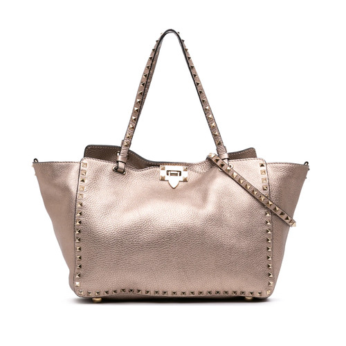 Valentino medium metallic cuir - valentino,