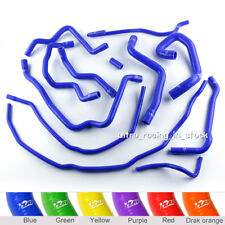 ZAP Blue Fit Ford Focus Duratec MZR 1.8L 2.0L DOHC Silicone Radiator Hose Kit