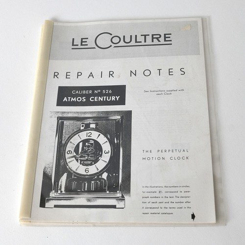 Lecoultre atmos manual - manual, /