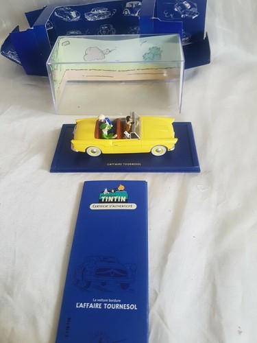 Voiture tintin cabriolet - voiture,