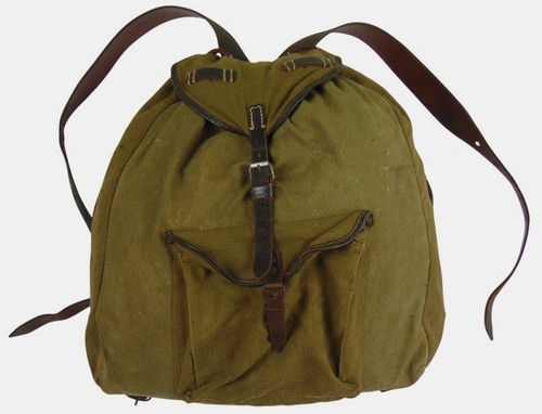Sac toile daté - daté, 1942