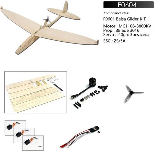 Planeur sparrow 620mm - planeur,