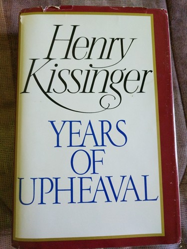 Henry kissinger years of - kissinger,
