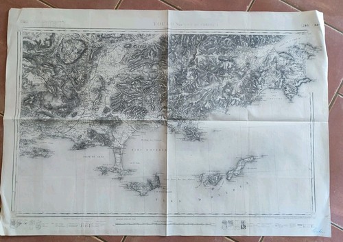 Carte état major toulon - carte, d'État-major