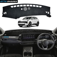 Breathable Suede NonSlip Dash Mat Dashboard Cover for Kia Sportage NQ 5 21-25