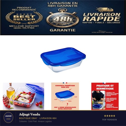 Pyrex cook boîte - cook, &