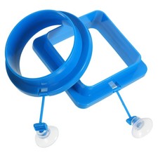  2 Pcs Distributeur De Nourriture Pour Poisson Mangeoire Aquarium