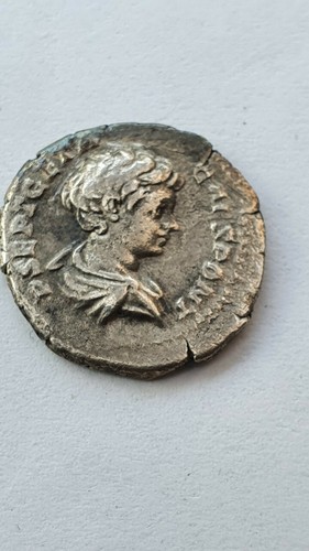 Denier géta argent - denier,, géta,