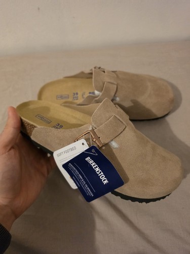 Birkenstock boston beige - birkenstock,