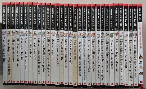 Lot livres max - de, lili