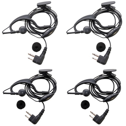 Hqrp casque micro ecouteur - 4x,