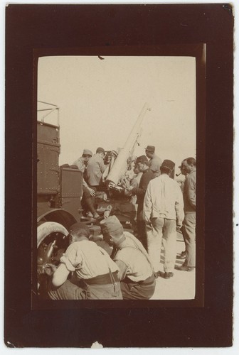 Artillerie défense contre - artillerie.,