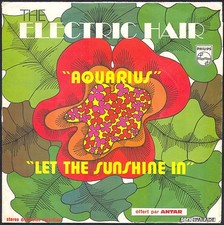 THE ELECTRIC HAIR AQUARIUS 45T