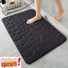 Tapis de Bain Antidérapant 40 x 60 cm Mousse à Mémoire de Forme, Ultra Doux & Ab