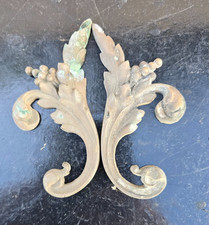 2   ANCIENS  BRONZE  MEUBLE