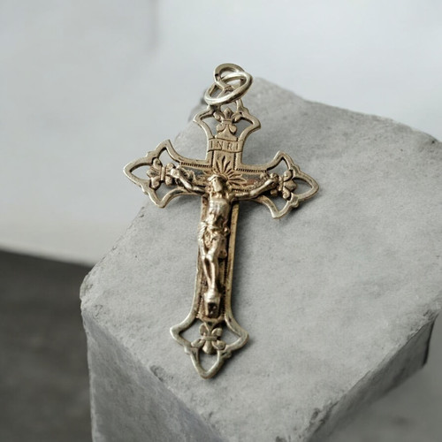 Croix pendentif médaille - , en