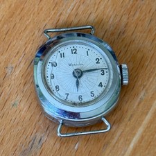 Montre Manuelle Vintage Westclox En Argent 23Mm À Réparer / Pour Pièces