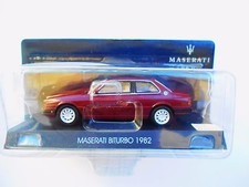 DIE CAST MASERATI BITURBO 1982 ÉCHELLE 1/43 USC 17