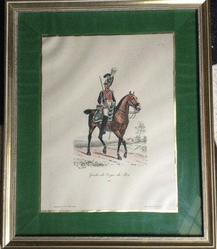 Gravure encadrée eugène - gravure,