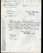 REDON & PONTIVY (35 / 56) SCIERIE / BOIS & ENGRAIS "Paul CAHOUR" Lettre en 1911