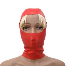 Masque en latex fétichiste