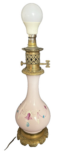 Ancienne lampe pétrole - ancienne,