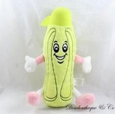 Peluche bouteille TUPPERWARE gourde verte 25 cm (CEMO)