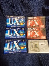 LOT 6 CASSETTES AUDIO VIERGES