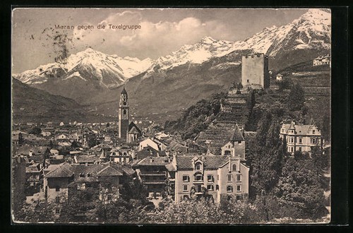 Merano vue ensemble contre - merano,,