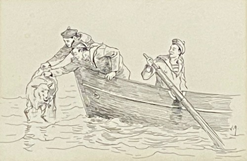 Marine sauvetage mouton - marine,