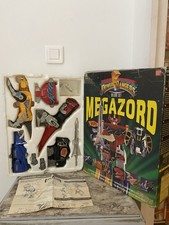 POWER RANGERS ROBOT MEGAZORD DELIXE COMPLETE SET IN BOX BANDAI 1993 GOOD CONDITION!