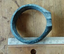 Aluminum & Copper Hairy Object Towel Round, WW1 Ø 6cm