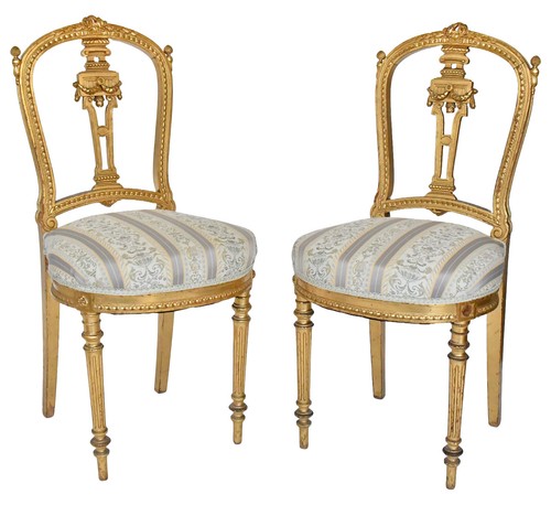 Paire chaises style - chaises,
