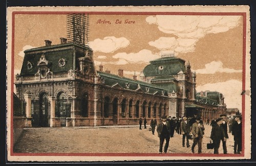 Cpa arlon gare - arlon,, la