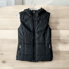 Bench Urbanwear Vest Puffed Jacket Black Womens Sz M Comfortable Light Cozy