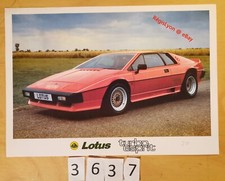 LOTUS ESPRIT TURBO Prospectus