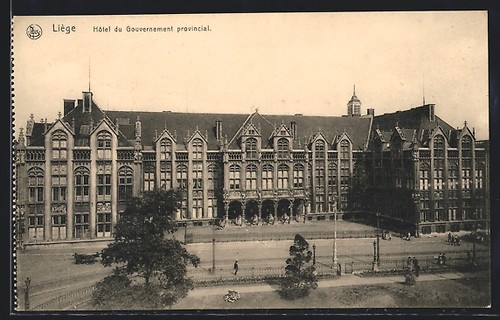 Cpa liège hôtel - liège,,