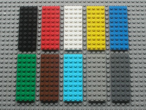 Lego plaque plate 10 - 4,