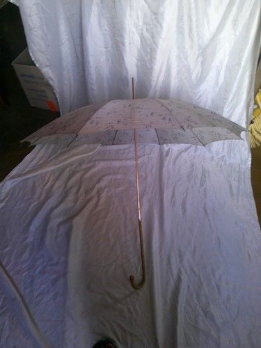 Ancien parapluie nylon - ancien,