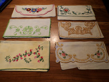 Linge ancien 1 Lot de 6 Porte