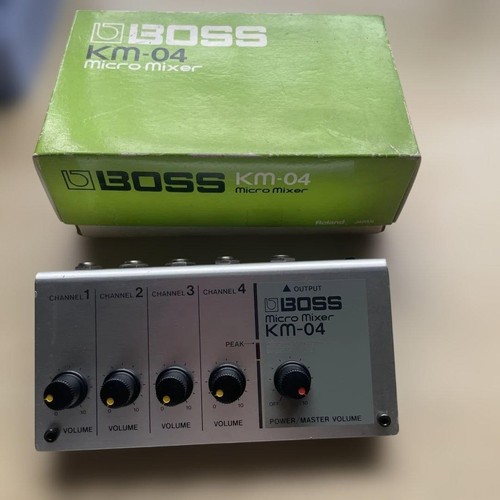Boss micro mixer 4 - boss, km-04
