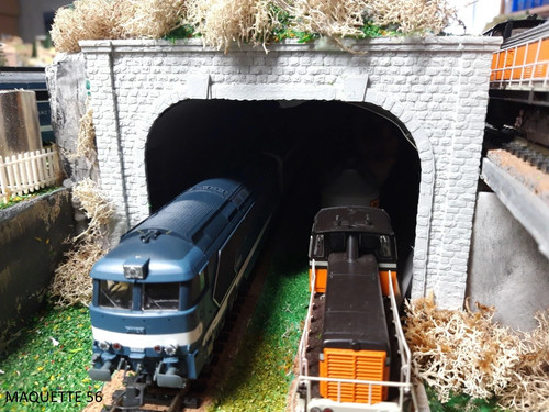 Entrées tunnel voie - ho,