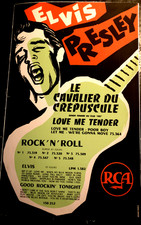 ELVIS PRESLEY AFFICHETTE