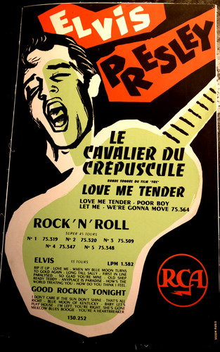 Elvis presley affichette - elvis,