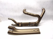 Genuine Harley-Davidson Softail Fat Bob FXFB FXFBS Exhaust HEADER + Heat Shields