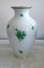 HEREND Pérsil chinese bouquet VASE Ht. 24,5 cm