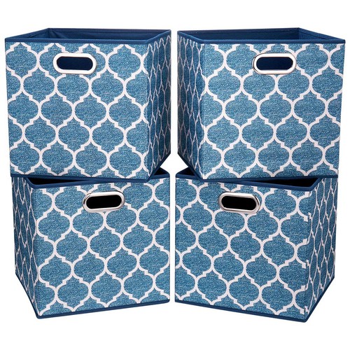 Cloth storage bins set 4 - cloth,