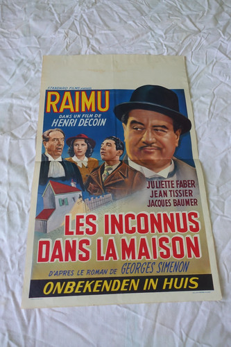 Affiche belge les inconnus - belge,