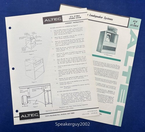 Vintage altec assembly - altec,